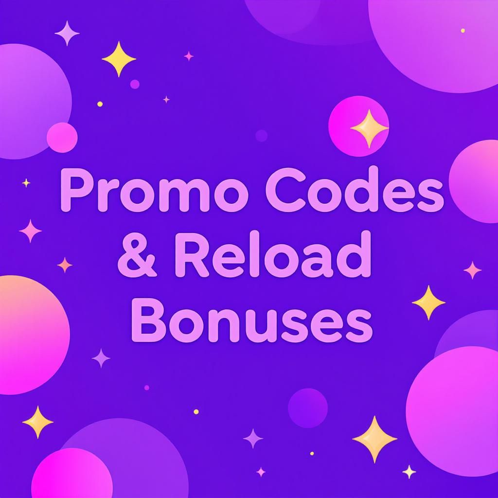 Promo Codes & Reload Bonuses